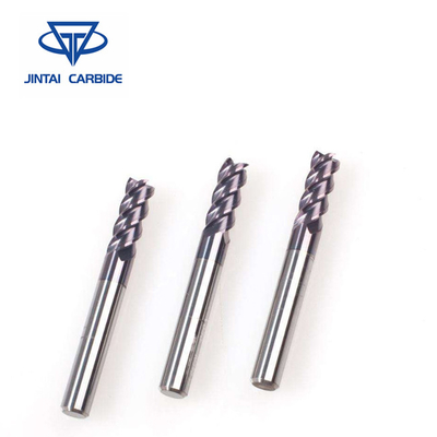 HRC45 1 Flute 3 Flute Carbide 1-20mm ابزار برش آسیاب پایان آلومینیوم تامین کننده