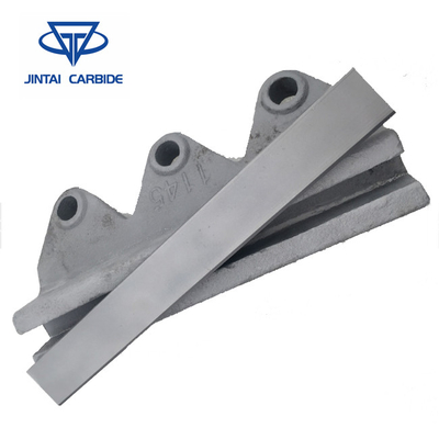 قطعات یدکی سنگ شکن Vsi Crusher قطعات یدکی تنگستن نوارهای کاربید سیمانی K10 تامین کننده
