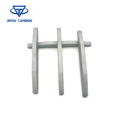 نوارهای کاربید سیمان دار Tungsten ساخته شده K10 برای دستگاه سنگ شکن VSI تامین کننده